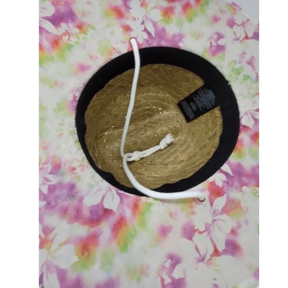 NWT Hurley Island Hop Straw Hat One Size - Picture 7 of 7